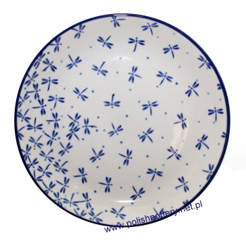 Talerz śniadaniowy Ø20cm dek. Ważki